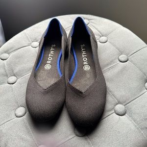 Rothys Black Solid Sustainable